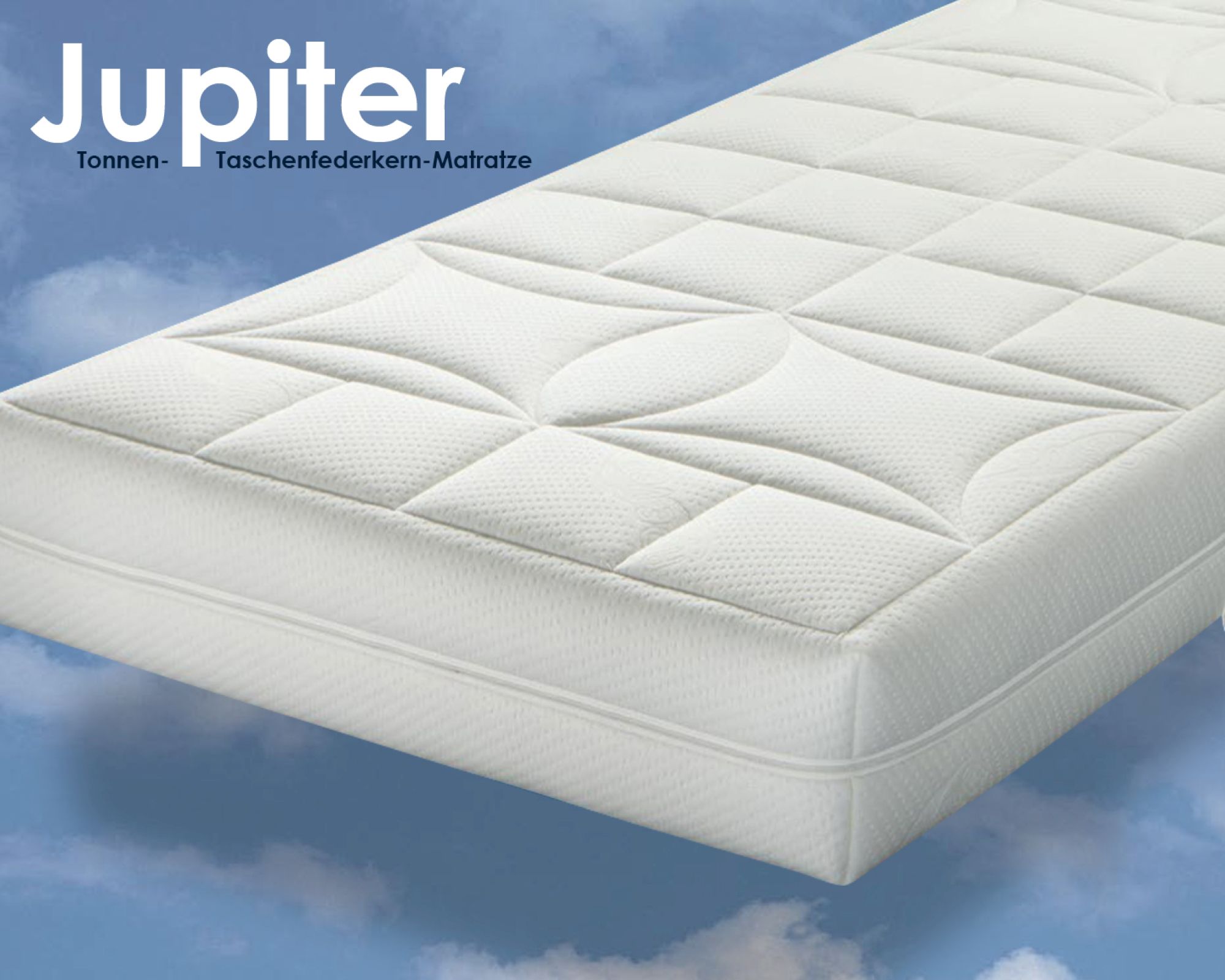 Malie »Jupiter« 7-Zonen Taschenfederkern-Matratzen 200x200 cm H3