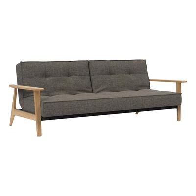 Innovation »Splitback Frej« Klappsofa 521 Mixed Dance Grau