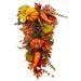 Floral Home Decor Fall Harvest Door Swag | 24 H x 12 W in | Wayfair WR4893