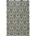 SAFAVIEH Chelsea Jackalyn Damask Wool Area Rug Sage/Chocolate 5 3 x 8 3