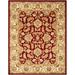 SAFAVIEH Heritage Valery Traditional Wool Area Rug Red/Ivory 5 x 8