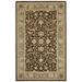 SAFAVIEH Antiquity Toireasa Traditional Floral Wool Area Rug Brown/Green 4 x 6