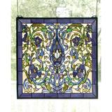 Meyda Tiffany 66280 Stained Glass Tiffany Window From The Flowers Collection - Tiffany