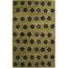 SAFAVIEH Soho Liam Floral Wool Area Rug Sage/Black 5 x 8