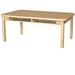 Wood Designs 36" x 48" Four Seat High Pressure Laminate Student Desk Wood in Brown | 15 H x 48 W x 36 D in | Wayfair 3648DSKHPL14