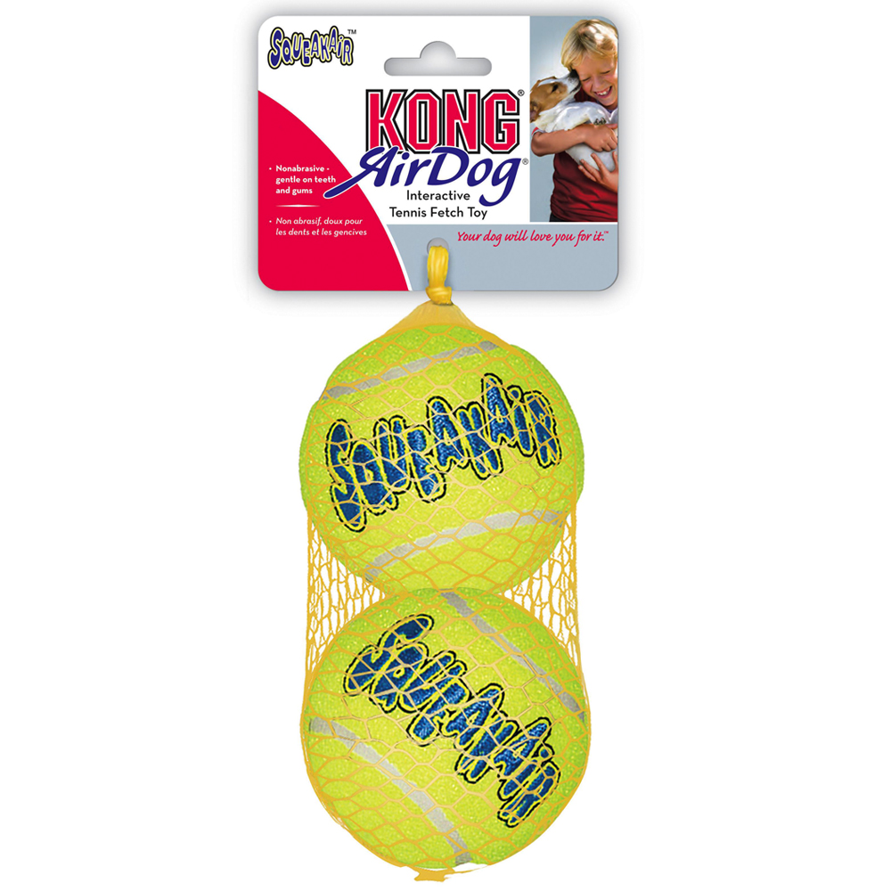 Kong Tennisbälle mit Quietschie 2x2Stück
