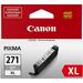 Canon CLI-271 XL Ink Cartridge - Gray - 0340C001