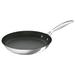 Le Creuset Stainless Steel Fry Pan Non Stick/Stainless Steel in Black/Gray | 1.5 H in | Wayfair 54135020001001