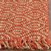 SAFAVIEH Natural Fiber Linden Geometric Jute Area Rug Rust 3 x 5