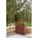 Veradek Corten Steel Series Span Planter Metal in Brown/Gray/Red | 24 H x 30 W x 12 D in | Wayfair SPANVSHCS