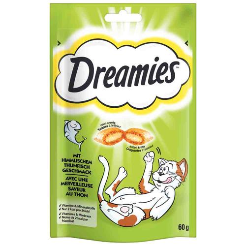 6x60g Thunfisch Dreamies traumhafte Katzensnack Sparpaket