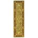 SAFAVIEH Antiquity Lilibeth Traditional Floral Wool Runner Rug Green/Brown 2 3 x 8