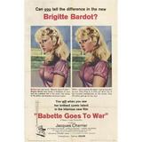 Posterazzi MOV200857 Babette Goes to War Movie Poster - 11 x 17 in.