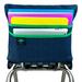 Aussie Pouch Chair Pocket with Double Pocket Design Medium 15 Inches Green Trim