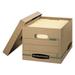 Bankers Box Stor/File Basic-Duty File Storage Box 10 x 12 x 15 Inches Brown Kraft Pack of 12