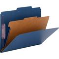 Smead SafeSHIELDÂ® Classification Folder 1 Div Blue 10/BX Ltr (13732)
