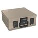 SureSeal by FireKing Fire and Waterproof Chest 0.27 cu ft 15.9w x 12.4d x 6.5h Taupe Key Lock Safes