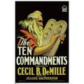 Ten Commandments c.1956 Poster (24 x 36)