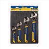 Irwin Vise-Grip 2078706 4-Piece Adjustable Wrenches with Tray (1 Set)