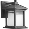 Progress Lighting - One Light Wall Lantern - Outdoor - Merit - 8 Inch Height -