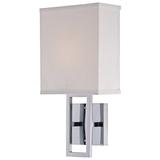 Lite Source Prisca Wall Sconce - 16H in. Chrome