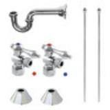 Kingston Brass CC53301LKB30 Traditional Plumbing Sink Trim Kit with P-Trap Polished Chrome