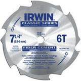 Irwin 15702 Fibercut Circular Saw Blade- 7.25- 6 Teeth