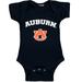 Infant Navy Auburn Tigers Arch Logo Bodysuit