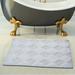 Saffron Fabs 100% Soft Rectangle Cotton Blend piece Bath Rug Set Cotton Blend in Gray | 0.51 H x 21 W in | Wayfair SFBR1216