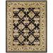 SAFAVIEH Heritage Braganza Traditional Wool Area Rug Black/Ivory 9 6 x 13 6