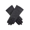 Dents Elizabeth Women's Silk Lined Leather Gloves NAVY 6.5