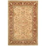SAFAVIEH Persian Legend Amy Floral Bordered Wool Area Rug Ivory/Rust 8 3 x 11