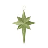 Northlight Seasonal 20" Glittered Bethlehem Star Shatterproof Christmas Ornament Plastic in Green | 20 H in | Wayfair D1080i