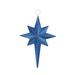Northlight Seasonal 20" Glittered Bethlehem Star Shatterproof Christmas Ornament Plastic in Gray/Blue | 20 H in | Wayfair D1080L