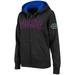 Women's Stadium Athletic Black Florida Gators Arched Name Full-Zip Hoodie