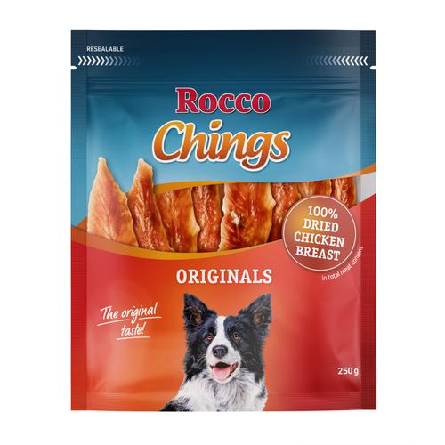 3kg Chings Kaustreifen - Hühnerbrust getrocknet Rocco Hundesnack