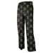 New Orleans Saints Preschool Allover Logo Flannel Pajama Pants - Black