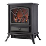 Comfort Glow ES4215 Ashton Electric Stove, Wood in Black | 20.25 H x 16.5 W x 11 D in | Wayfair