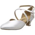 Diamant 107-013-092 Damen Tanzschuhe - Standard & Latein, Weiß, 42 EU (8 UK)