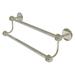 Allied Brass Satellite Orbit Two 36" Wall Mounted Towel Bar Metal in Gray | 5 H x 6 D in | Wayfair 7272D/36-PNI