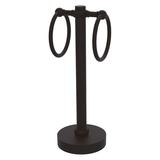 Allied Brass 2-Ring Guest Countertop Towel Stand Metal in Brown | 12 H x 5 D in | Wayfair 953T-ORB