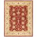 SAFAVIEH Antiquity Lilibeth Traditional Floral Wool Area Rug Rust 7 6 x 9 6