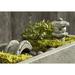 Campania International 2 Piece Tranquility Garden Statue Set Concrete, Copper in Gray/Blue | 5 H x 7.25 W x 3 D in | Wayfair LS-115-AS