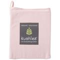 Kushies Organic Jersey Bassinet Fitted Sheet, Light Pink