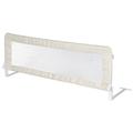 Roba Clip-Klapp 100 Bed Guard - Foldable Fall Protection for Babies & Children - Crib Guard - 50 High - Beige