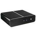 Akasa Euler S Solid Aluminium Fanless Case for Thin Mini-ITX Motherboards - Black