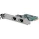 StarTech.com Dual Port PCIe Network Card - Low Profile - RJ45 Port - Realtek RTL8111H Chipset - Ethernet Network Card - Dual Port Gigabit NIC (ST1000SPEXD4)