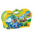 Playmobil 6792 1.2.3 Take Along Zoo & Aquarium, Fun Imaginative Role-Play, PlaySets Suitable for Children Ages 4+