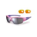 Sunwise Evenlode Sports Sunglasses for Women & Men, Suitable for Sporting Activities & Leasure Purposes - Water & Impact Resistant Men's Sunglasses with Wrap Around Lense - One Size - Pink
