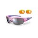 Sunwise Evenlode Sports Sunglasses for Women & Men, Suitable for Sporting Activities & Leasure Purposes - Water & Impact Resistant Men's Sunglasses with Wrap Around Lense - One Size - Pink